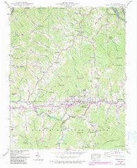Burnsville North Carolina Historical topographic map, 1:24000 scale, 7.5 X 7.5 Minute, Year 1939