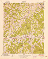 Burnsville North Carolina Historical topographic map, 1:24000 scale, 7.5 X 7.5 Minute, Year 1939