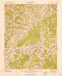 Burnsville North Carolina Historical topographic map, 1:24000 scale, 7.5 X 7.5 Minute, Year 1939