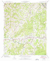 Burnsville North Carolina Historical topographic map, 1:24000 scale, 7.5 X 7.5 Minute, Year 1939