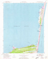 Buxton North Carolina Historical topographic map, 1:24000 scale, 7.5 X 7.5 Minute, Year 1948