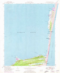 Buxton North Carolina Historical topographic map, 1:24000 scale, 7.5 X 7.5 Minute, Year 1948