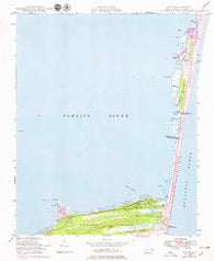 Buxton North Carolina Historical topographic map, 1:24000 scale, 7.5 X 7.5 Minute, Year 1948