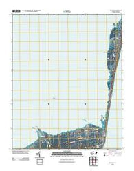 Buxton North Carolina Historical topographic map, 1:24000 scale, 7.5 X 7.5 Minute, Year 2011