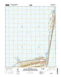 Buxton North Carolina Current topographic map, 1:24000 scale, 7.5 X 7.5 Minute, Year 2016