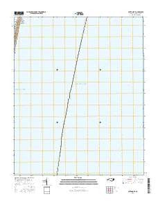 Buxton OE E North Carolina Current topographic map, 1:24000 scale, 7.5 X 7.5 Minute, Year 2016