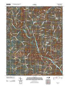 Bynum North Carolina Historical topographic map, 1:24000 scale, 7.5 X 7.5 Minute, Year 2010
