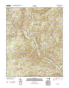 Bynum North Carolina Historical topographic map, 1:24000 scale, 7.5 X 7.5 Minute, Year 2013