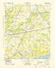 Calabash North Carolina Historical topographic map, 1:31680 scale, 7.5 X 7.5 Minute, Year 1943