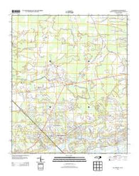 Calabash North Carolina Historical topographic map, 1:24000 scale, 7.5 X 7.5 Minute, Year 2013