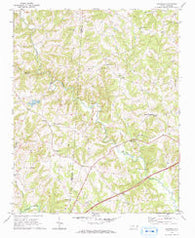 Calahaln North Carolina Historical topographic map, 1:24000 scale, 7.5 X 7.5 Minute, Year 1969