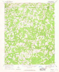Caldwell North Carolina Historical topographic map, 1:24000 scale, 7.5 X 7.5 Minute, Year 1968