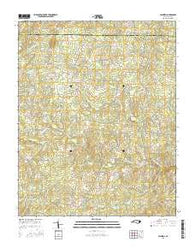 Caldwell North Carolina Current topographic map, 1:24000 scale, 7.5 X 7.5 Minute, Year 2016