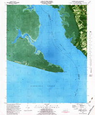 Camden Point North Carolina Historical topographic map, 1:24000 scale, 7.5 X 7.5 Minute, Year 1982