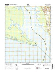 Camden Point North Carolina Current topographic map, 1:24000 scale, 7.5 X 7.5 Minute, Year 2016