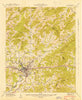 Canton North Carolina Historical topographic map, 1:24000 scale, 7.5 X 7.5 Minute, Year 1942
