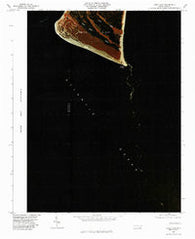 Cape Fear North Carolina Historical topographic map, 1:24000 scale, 7.5 X 7.5 Minute, Year 1980
