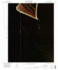 Cape Fear North Carolina Historical topographic map, 1:24000 scale, 7.5 X 7.5 Minute, Year 1980