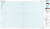 Cape Fear North Carolina Historical topographic map, 1:100000 scale, 30 X 60 Minute, Year 1984