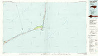 Cape Hatteras North Carolina Historical topographic map, 1:100000 scale, 30 X 60 Minute, Year 1985