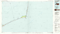 Cape Hatteras North Carolina Historical topographic map, 1:100000 scale, 30 X 60 Minute, Year 1985