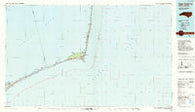 Cape Hatteras North Carolina Historical topographic map, 1:100000 scale, 30 X 60 Minute, Year 1985
