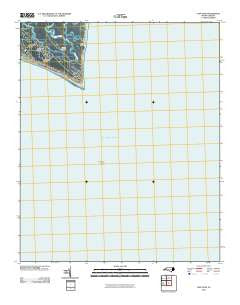 Cape Fear North Carolina Historical topographic map, 1:24000 scale, 7.5 X 7.5 Minute, Year 2010