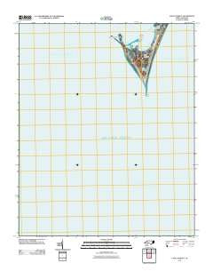Cape Lookout North Carolina Historical topographic map, 1:24000 scale, 7.5 X 7.5 Minute, Year 2011