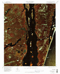 Carolina Beach North Carolina Historical topographic map, 1:24000 scale, 7.5 X 7.5 Minute, Year 1980