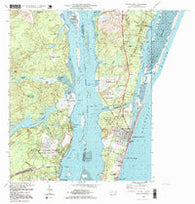Carolina Beach North Carolina Historical topographic map, 1:24000 scale, 7.5 X 7.5 Minute, Year 1997
