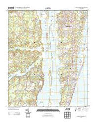 Carolina Beach North Carolina Historical topographic map, 1:24000 scale, 7.5 X 7.5 Minute, Year 2013