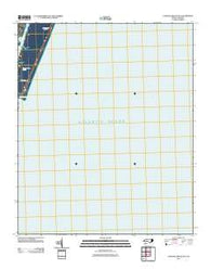 Carolina Beach OE E North Carolina Historical topographic map, 1:24000 scale, 7.5 X 7.5 Minute, Year 2011