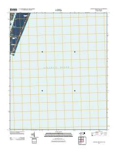 Carolina Beach OE E North Carolina Historical topographic map, 1:24000 scale, 7.5 X 7.5 Minute, Year 2011