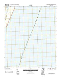 Carolina Beach OE E North Carolina Historical topographic map, 1:24000 scale, 7.5 X 7.5 Minute, Year 2013