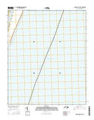 Carolina Beach OE E North Carolina Current topographic map, 1:24000 scale, 7.5 X 7.5 Minute, Year 2016
