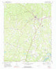 Carthage North Carolina Historical topographic map, 1:24000 scale, 7.5 X 7.5 Minute, Year 1974