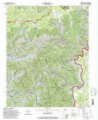 Carvers Gap North Carolina Historical topographic map, 1:24000 scale, 7.5 X 7.5 Minute, Year 1994