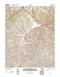 Cary North Carolina Historical topographic map, 1:24000 scale, 7.5 X 7.5 Minute, Year 2013