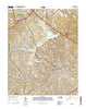 Cary North Carolina Current topographic map, 1:24000 scale, 7.5 X 7.5 Minute, Year 2016