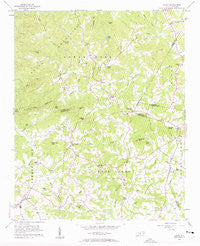 Casar North Carolina Historical topographic map, 1:24000 scale, 7.5 X 7.5 Minute, Year 1956