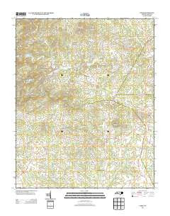 Casar North Carolina Historical topographic map, 1:24000 scale, 7.5 X 7.5 Minute, Year 2013