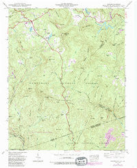 Cashiers North Carolina Historical topographic map, 1:24000 scale, 7.5 X 7.5 Minute, Year 1946