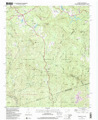 Cashiers North Carolina Historical topographic map, 1:24000 scale, 7.5 X 7.5 Minute, Year 1997