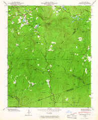 Cashiers North Carolina Historical topographic map, 1:24000 scale, 7.5 X 7.5 Minute, Year 1946