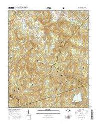 Cashiers North Carolina Current topographic map, 1:24000 scale, 7.5 X 7.5 Minute, Year 2016
