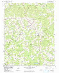 Castalia North Carolina Historical topographic map, 1:24000 scale, 7.5 X 7.5 Minute, Year 1979