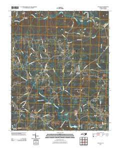Castalia North Carolina Historical topographic map, 1:24000 scale, 7.5 X 7.5 Minute, Year 2010
