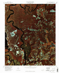 Castle Hayne North Carolina Historical topographic map, 1:24000 scale, 7.5 X 7.5 Minute, Year 1980
