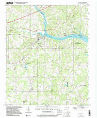 Catawba North Carolina Historical topographic map, 1:24000 scale, 7.5 X 7.5 Minute, Year 1997