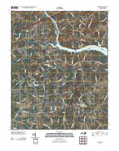 Catawba North Carolina Historical topographic map, 1:24000 scale, 7.5 X 7.5 Minute, Year 2010